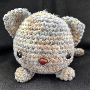 Handmade Crocheted Cat Plush
